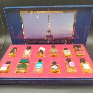 Vintage Les Meilleurs Parfums De Paris 12 Piece Micro Mini Set